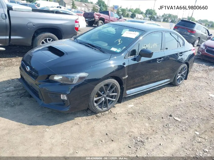 2020 Subaru Wrx VIN: JF1VA1A66L9800660 Lot: 42486494