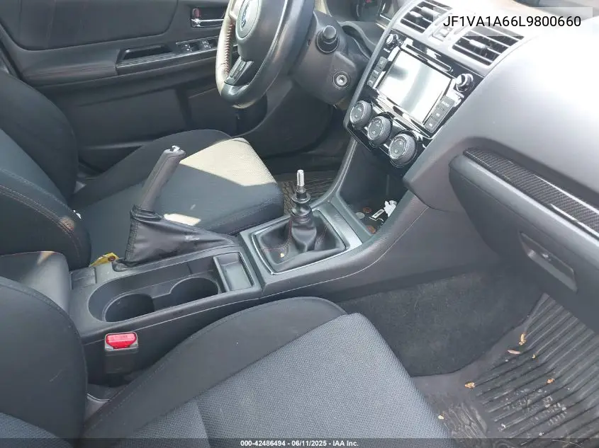 2020 Subaru Wrx VIN: JF1VA1A66L9800660 Lot: 42486494