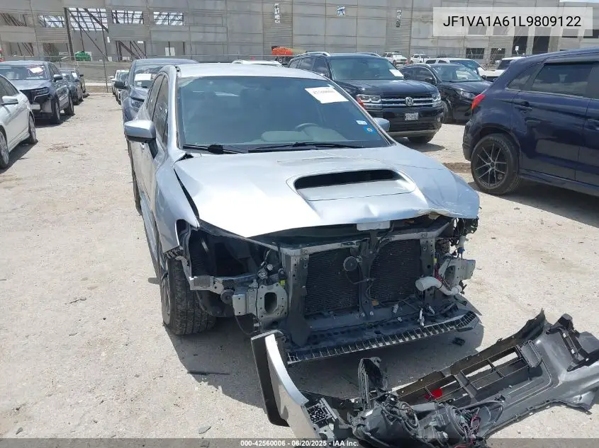 2020 Subaru Wrx VIN: JF1VA1A61L9809122 Lot: 42560006