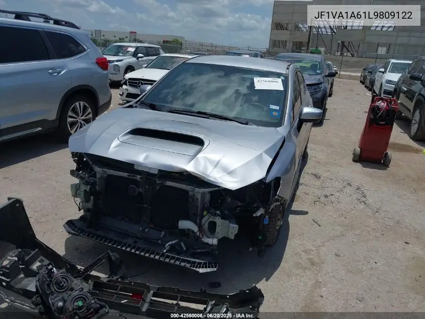 2020 Subaru Wrx VIN: JF1VA1A61L9809122 Lot: 42560006