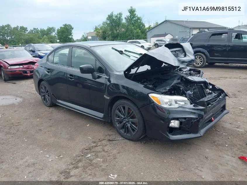 2021 Subaru Wrx VIN: JF1VA1A69M9815512 Lot: 42596179