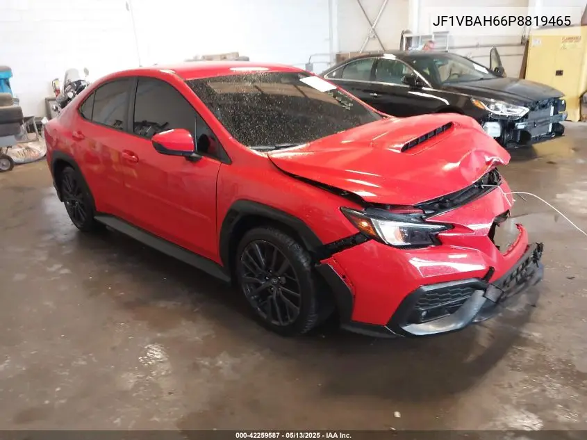 2023 Subaru Wrx Premium VIN: JF1VBAH66P8819465 Lot: 42259587