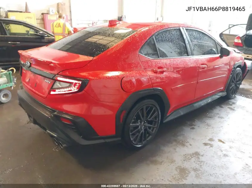 2023 Subaru Wrx Premium VIN: JF1VBAH66P8819465 Lot: 42259587