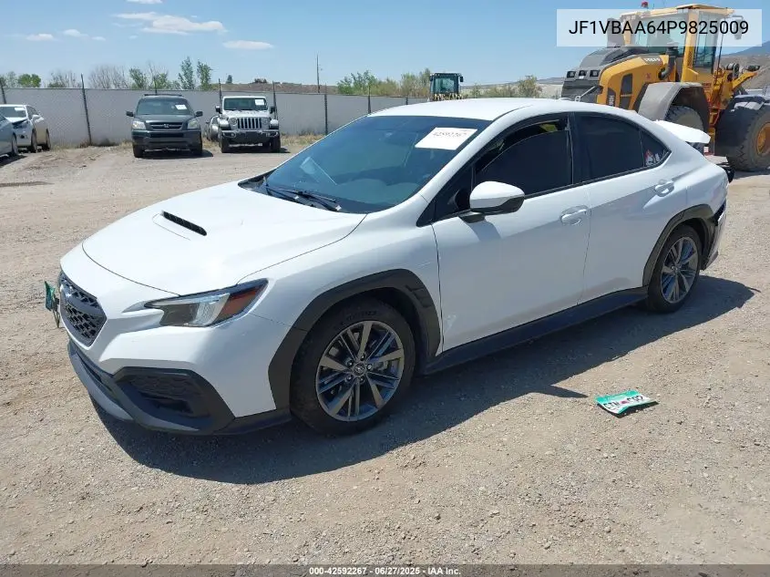 2023 Subaru Wrx VIN: JF1VBAA64P9825009 Lot: 42592267