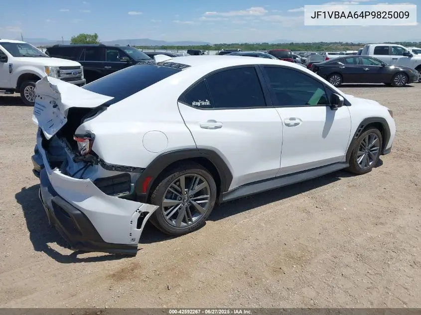 2023 Subaru Wrx VIN: JF1VBAA64P9825009 Lot: 42592267
