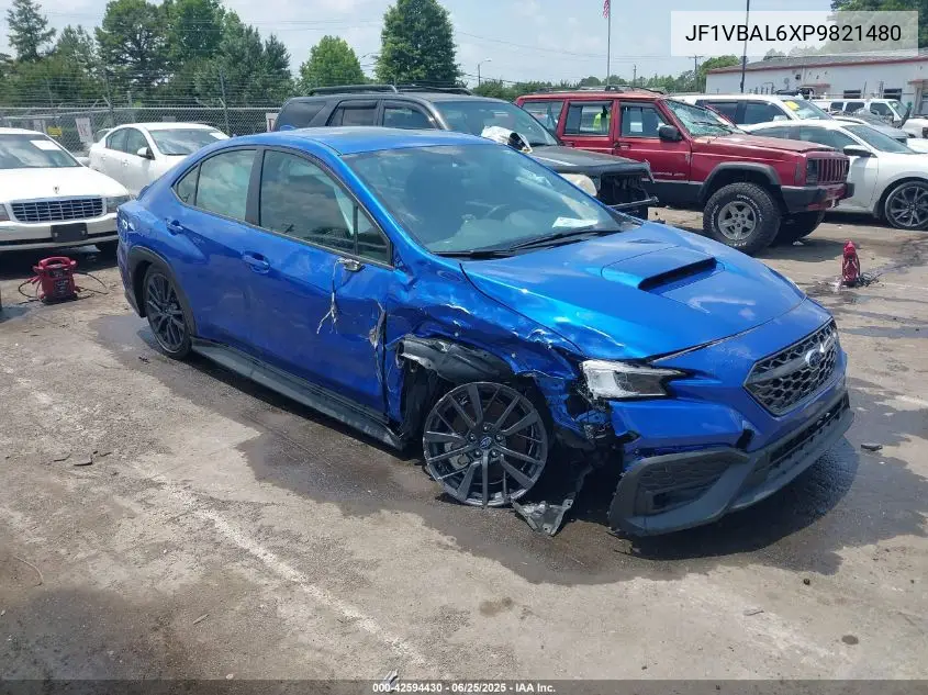 2023 Subaru Wrx Limited VIN: JF1VBAL6XP9821480 Lot: 42594430