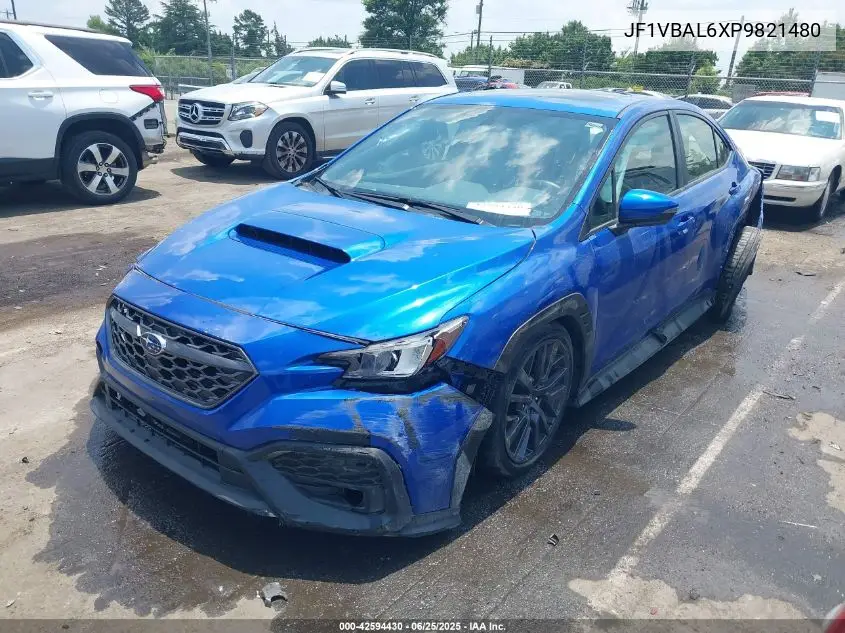 2023 Subaru Wrx Limited VIN: JF1VBAL6XP9821480 Lot: 42594430