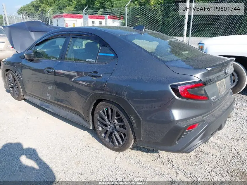 2023 Subaru Wrx Premium VIN: JF1VBAF61P9801744 Lot: 42603973