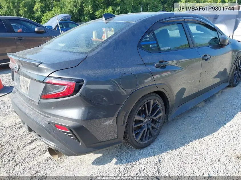 2023 Subaru Wrx Premium VIN: JF1VBAF61P9801744 Lot: 42603973