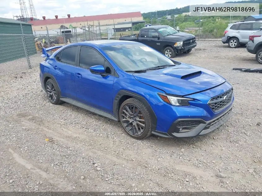 2024 Subaru Wrx Premium VIN: JF1VBAH62R9818696 Lot: 42577859