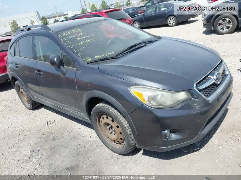 2013 Subaru Xv Crosstrek Sport Package/Touring VIN: JF2GPACC1DH208189 Lot: 12341831