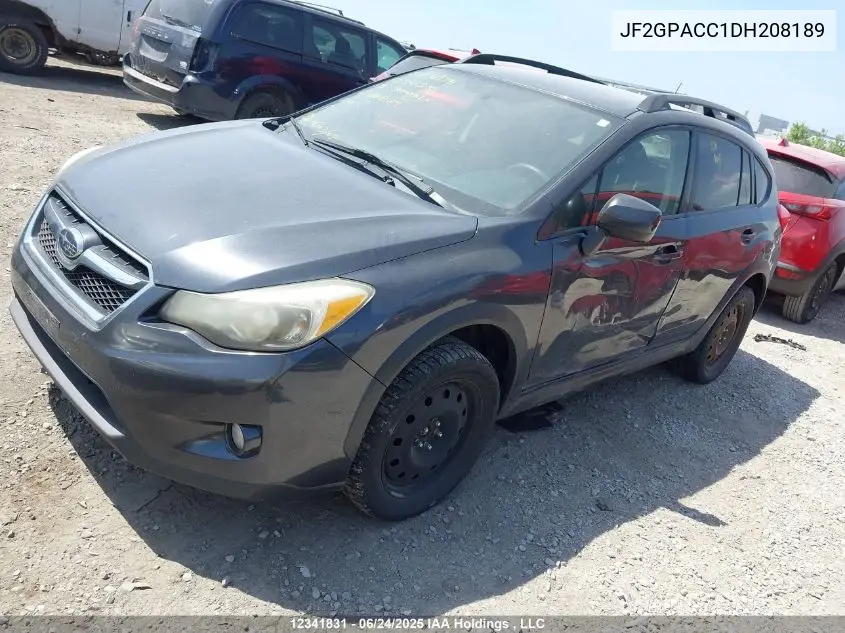 2013 Subaru Xv Crosstrek Sport Package/Touring VIN: JF2GPACC1DH208189 Lot: 12341831