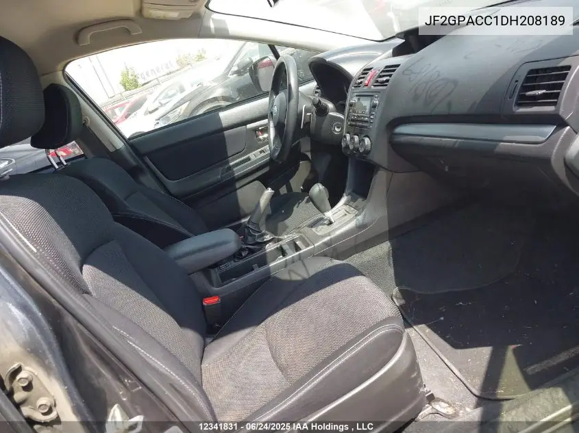 2013 Subaru Xv Crosstrek Sport Package/Touring VIN: JF2GPACC1DH208189 Lot: 12341831