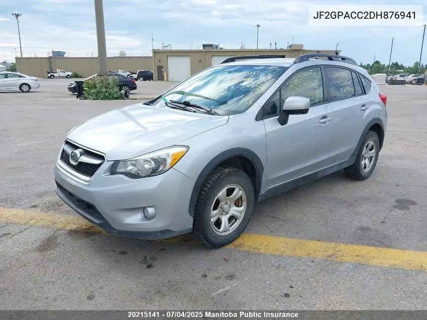 2013 Subaru Xv Crosstrek Touring VIN: JF2GPACC2DH876941 Lot: 20215141