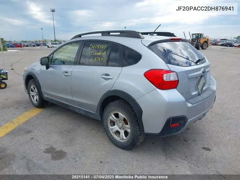 2013 Subaru Xv Crosstrek Touring VIN: JF2GPACC2DH876941 Lot: 20215141