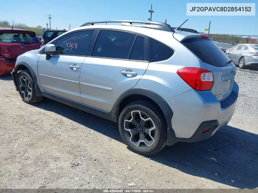 2013 Subaru Xv Crosstrek 2.0I Premium VIN: JF2GPAVC8D2854152 Lot: 42064308