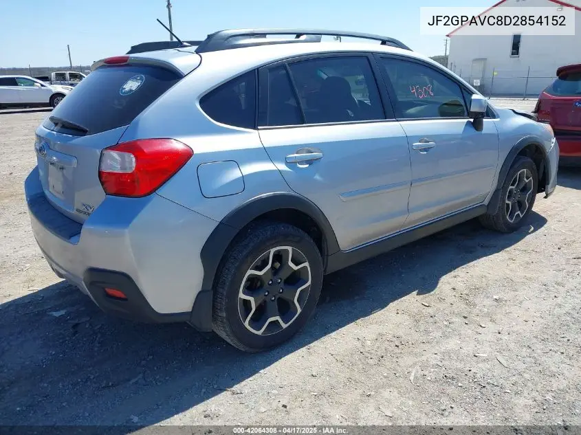 2013 Subaru Xv Crosstrek 2.0I Premium VIN: JF2GPAVC8D2854152 Lot: 42064308
