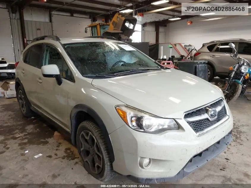 2013 Subaru Xv Crosstrek 2.0I Premium VIN: JF2GPACC4D2886468 Lot: 42248611