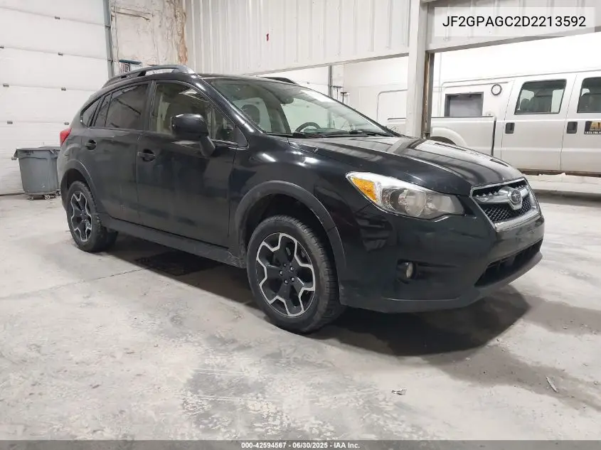 2013 Subaru Xv Crosstrek 2.0 Limited VIN: JF2GPAGC2D2213592 Lot: 42594567