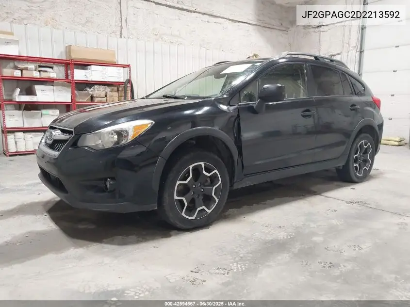 2013 Subaru Xv Crosstrek 2.0 Limited VIN: JF2GPAGC2D2213592 Lot: 42594567
