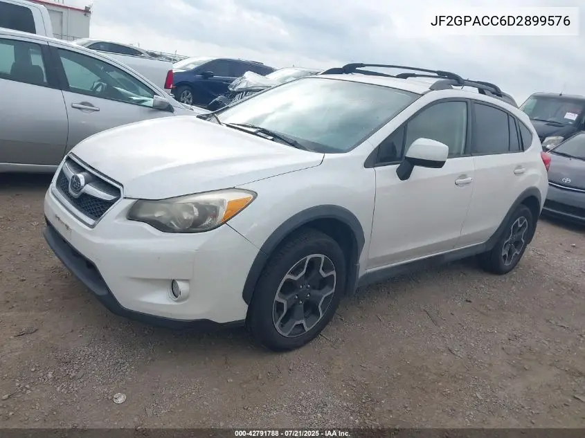 2013 Subaru Xv Crosstrek 2.0I Premium VIN: JF2GPACC6D2899576 Lot: 42791788