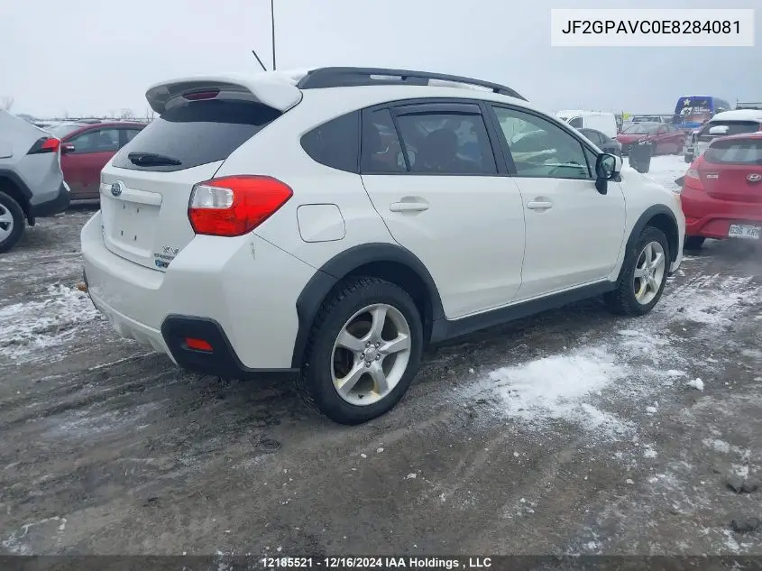 2014 Subaru Xv Crosstrek 2.0 Premium VIN: JF2GPAVC0E8284081 Lot: 12185521