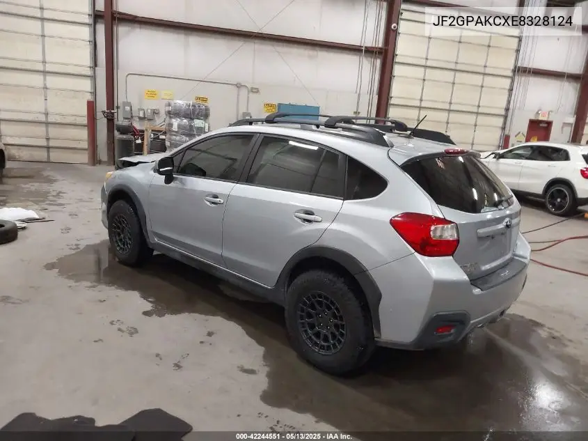 2014 Subaru Xv Crosstrek 2.0I Limited VIN: JF2GPAKCXE8328124 Lot: 42244551