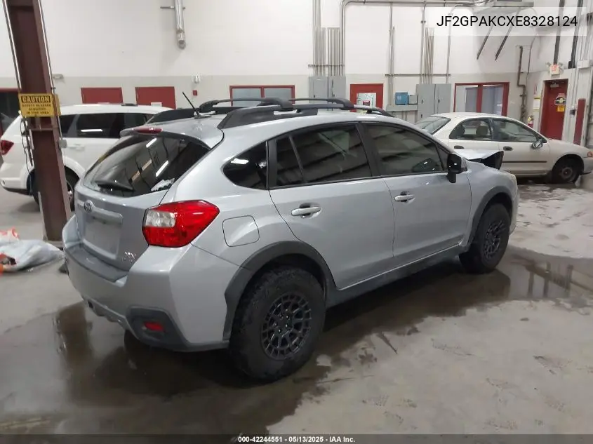 2014 Subaru Xv Crosstrek 2.0I Limited VIN: JF2GPAKCXE8328124 Lot: 42244551