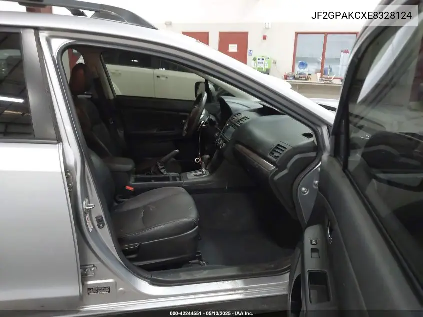 2014 Subaru Xv Crosstrek 2.0I Limited VIN: JF2GPAKCXE8328124 Lot: 42244551