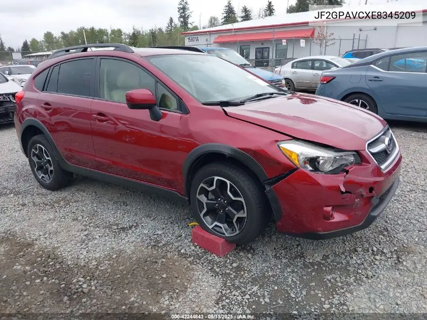 2014 Subaru Xv Crosstrek 2.0I Premium VIN: JF2GPAVCXE8345209 Lot: 42244843