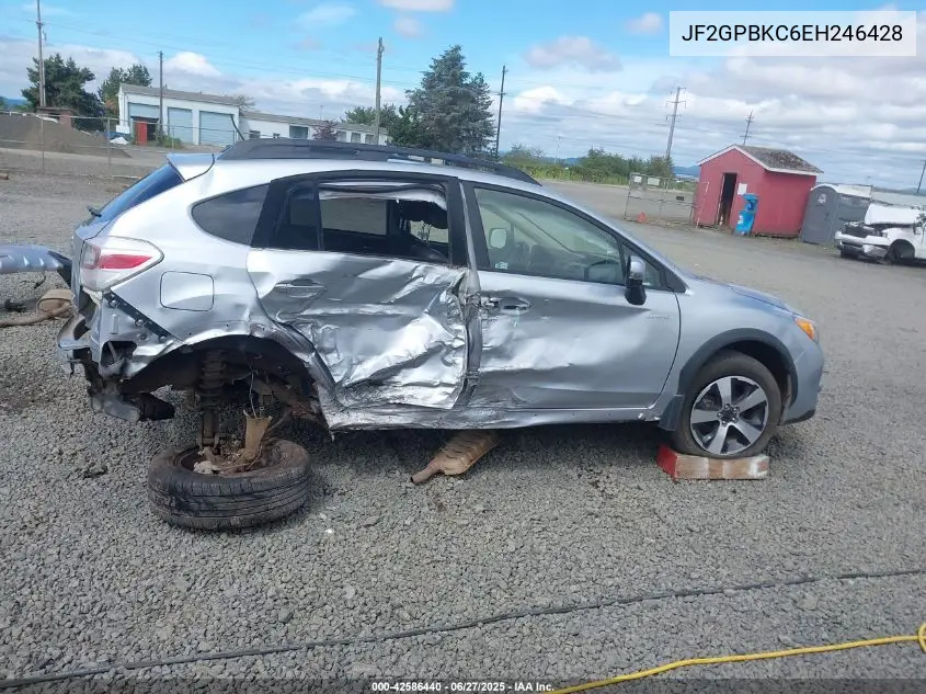 2014 Subaru Xv Crosstrek Hybrid 2.0I Touring VIN: JF2GPBKC6EH246428 Lot: 42586440