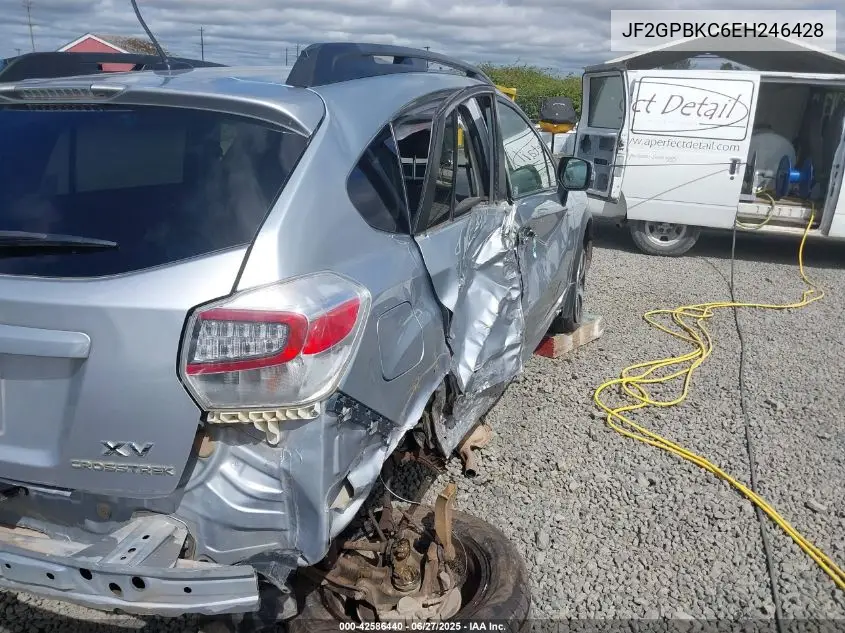 2014 Subaru Xv Crosstrek Hybrid 2.0I Touring VIN: JF2GPBKC6EH246428 Lot: 42586440