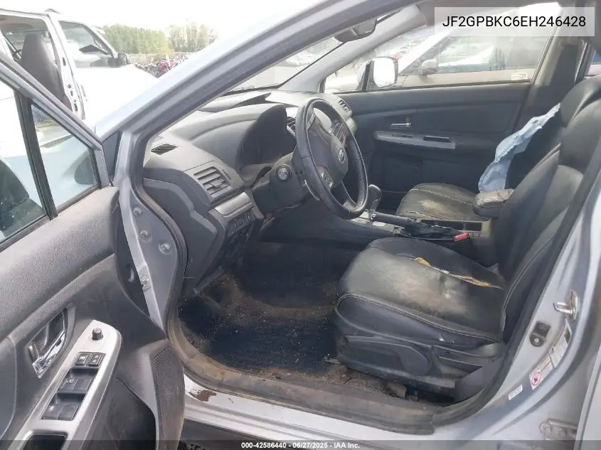 2014 Subaru Xv Crosstrek Hybrid 2.0I Touring VIN: JF2GPBKC6EH246428 Lot: 42586440