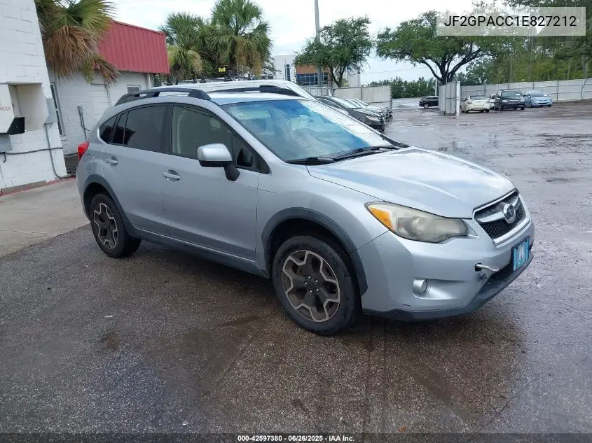 2014 Subaru Xv Crosstrek 2.0I Premium VIN: JF2GPACC1E827212 Lot: 42597380