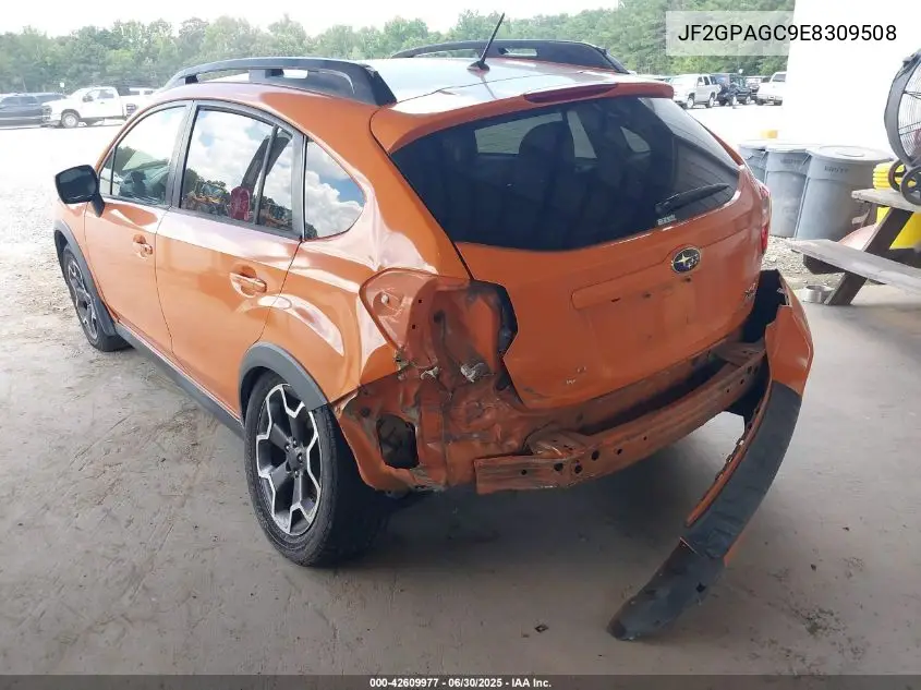 2014 Subaru Xv Crosstrek 2.0I Limited VIN: JF2GPAGC9E8309508 Lot: 42609977