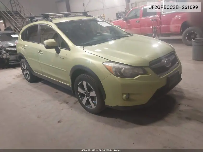 2014 Subaru Xv Crosstrek Hybrid 2.0I VIN: JF2GPBCC2EH261099 Lot: 42613221