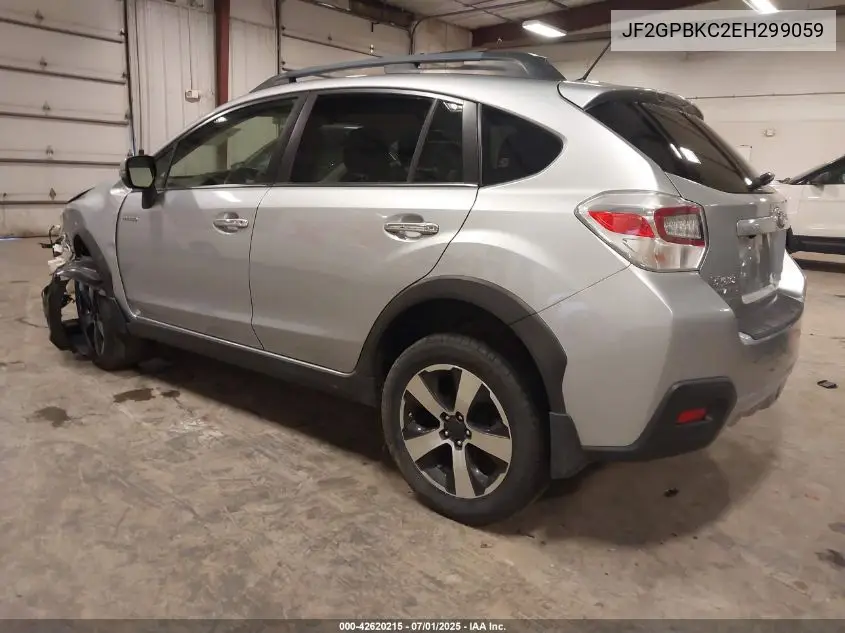 2014 Subaru Xv Crosstrek Hybrid 2.0I Touring VIN: JF2GPBKC2EH299059 Lot: 42620215