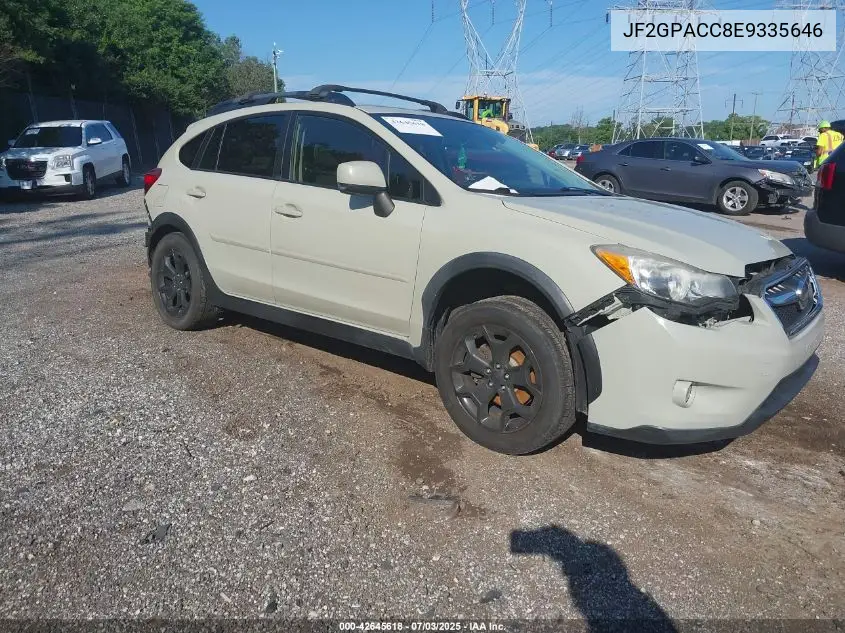 2014 Subaru Xv Crosstrek 2.0I Premium VIN: JF2GPACC8E9335646 Lot: 42645618