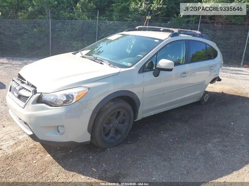 2014 Subaru Xv Crosstrek 2.0I Premium VIN: JF2GPACC8E9335646 Lot: 42645618