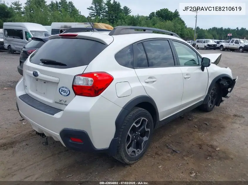2014 Subaru Xv Crosstrek 2.0I Premium VIN: JF2GPAVC1E8210619 Lot: 42654882
