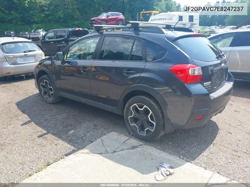 2014 Subaru Xv Crosstrek 2.0I Premium VIN: JF2GPAVC7E8247237 Lot: 42656282