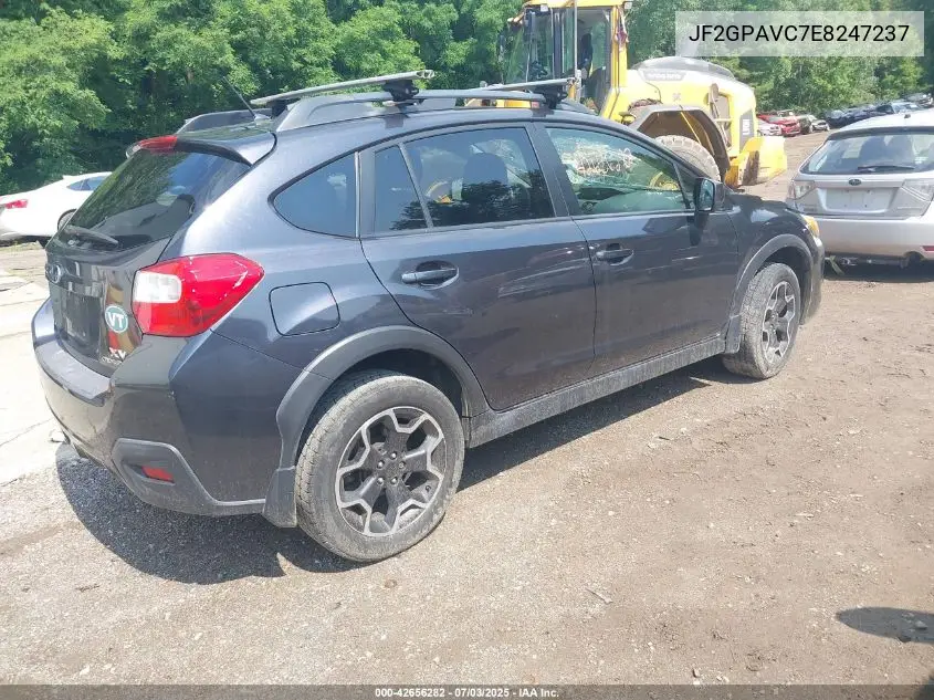 2014 Subaru Xv Crosstrek 2.0I Premium VIN: JF2GPAVC7E8247237 Lot: 42656282