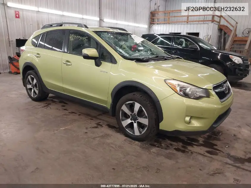 2014 Subaru Xv Crosstrek Hybrid 2.0I VIN: JF2GPBCC3EH232632 Lot: 42777895