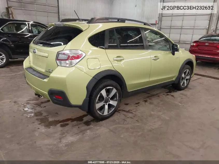 2014 Subaru Xv Crosstrek Hybrid 2.0I VIN: JF2GPBCC3EH232632 Lot: 42777895