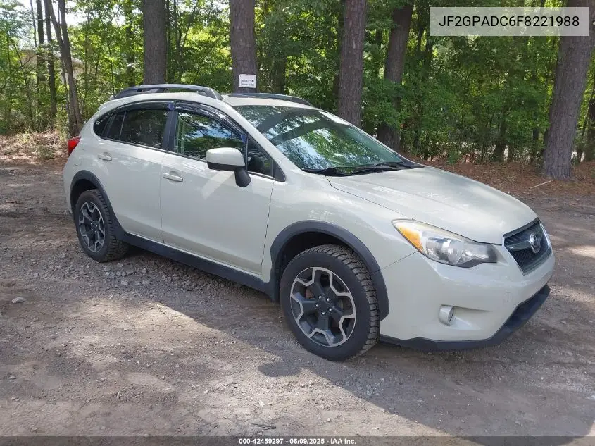 2015 Subaru Xv Crosstrek 2.0I Premium VIN: JF2GPADC6F8221988 Lot: 42459297