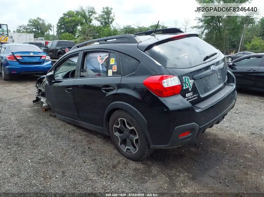 2015 Subaru Xv Crosstrek 2.0I Premium VIN: JF2GPADC6F8246440 Lot: 42611829