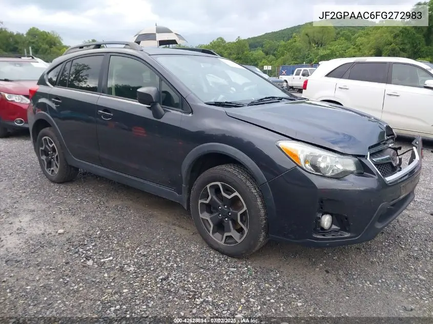 2015 Subaru Xv Crosstrek 2.0I VIN: JF2GPAAC6FG272983 Lot: 42628894