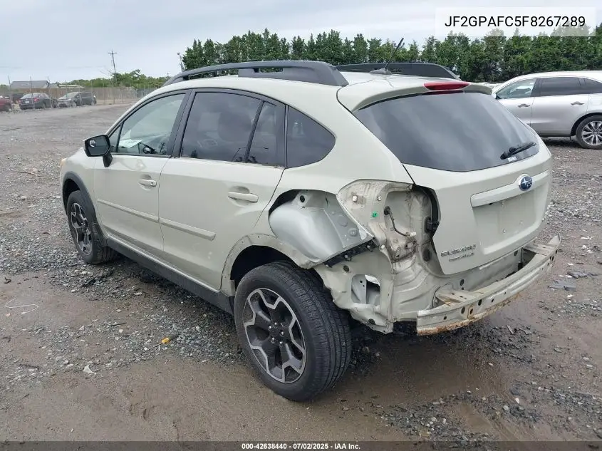 2015 Subaru Xv Crosstrek 2.0 Premium VIN: JF2GPAFC5F8267289 Lot: 42638440