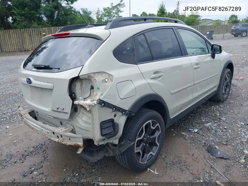 2015 Subaru Xv Crosstrek 2.0 Premium VIN: JF2GPAFC5F8267289 Lot: 42638440