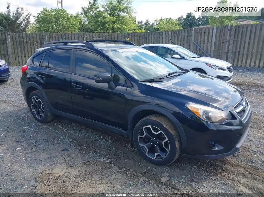 2015 Subaru Xv Crosstrek 2.0I Limited VIN: JF2GPASC8FH251576 Lot: 42660138